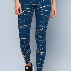 nike icon clash fast leggings blue